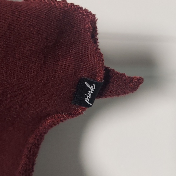 PINK Crop Sweatshirt - Picture 2 of 4